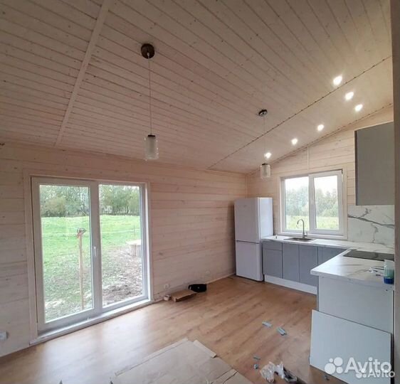 Каркасный дом 8x9