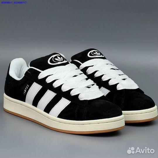 Кроссовки Adidas Campus Black (Арт.61825)