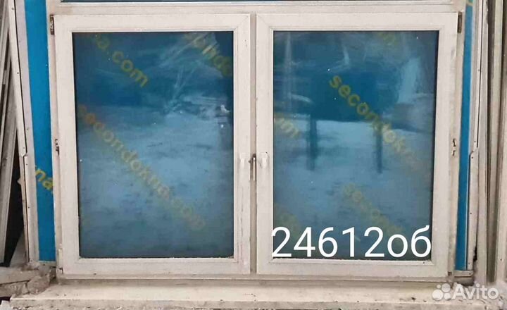 Пластиковое окно Б/У 1730(в) 1220 об х 1750(ш)