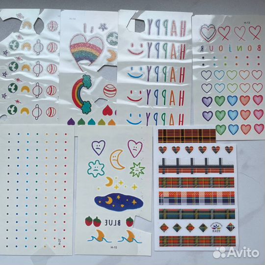 Наклейки на ногти