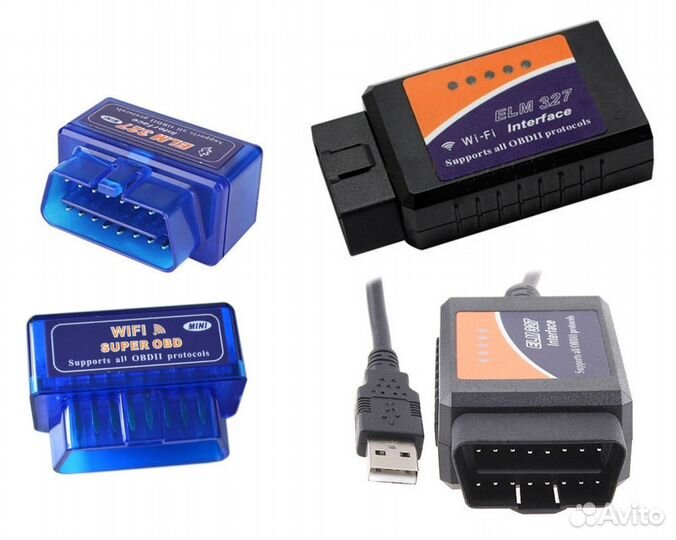 Диагностический автосканер ELM 327 Wi-Fi для Apple