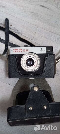 Плёночный фотоаппарат Смена 8М Ломо в чехле