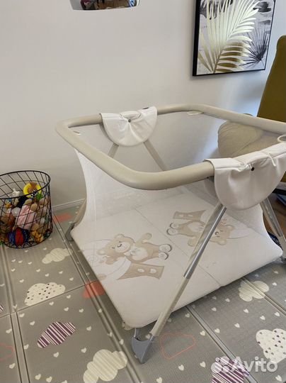 Большой детский манеж бу