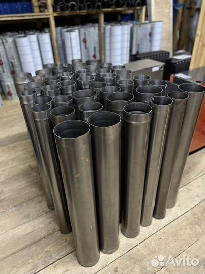 Трубы для дымохода стальные