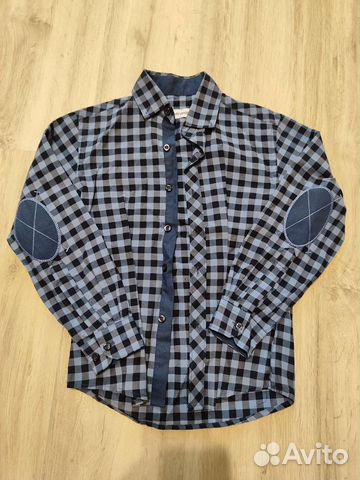 4 рубашки на мальчика р. 122