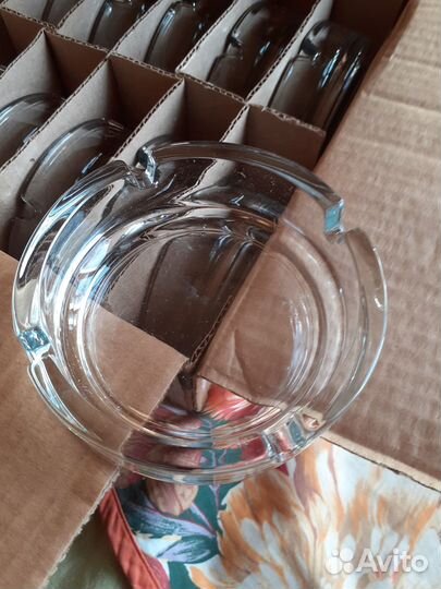 Пепельницы стеклянные