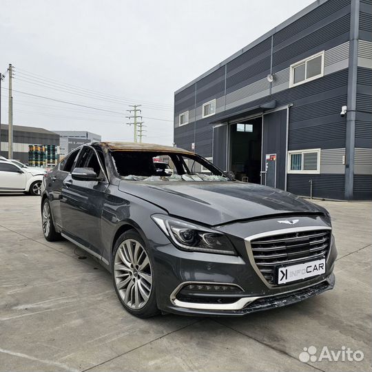 Genesis G80 3.3 AT, 2017, битый, 65 000 км