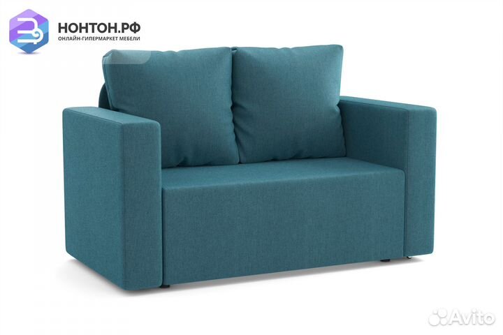 Диван выкатной Дэнвер синий
