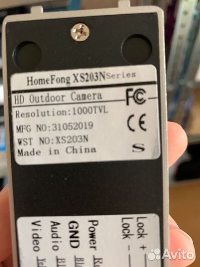 Видеодомофон новый