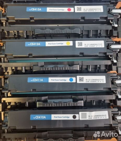 Картридж HP CE 410A 411A 412A 413A