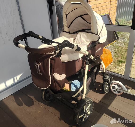 Коляска 2 в 1 бу