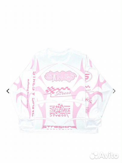 Streshine racer jersey pink
