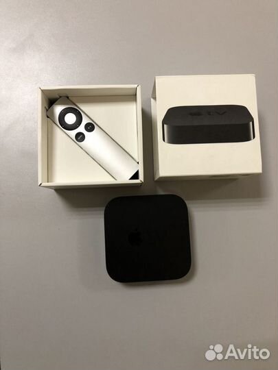 Apple TV 3 1469 полный комплект в коробке