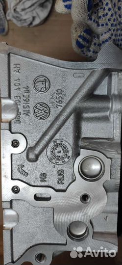 Головка блока цилиндров Skoda Rapid 1.6 CWV