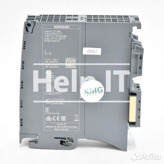 Модуль ввода Siemens Simatic 6ES7 531-7KF00-0AB0