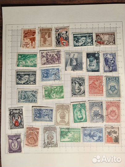 Марки, СССР, иностранные