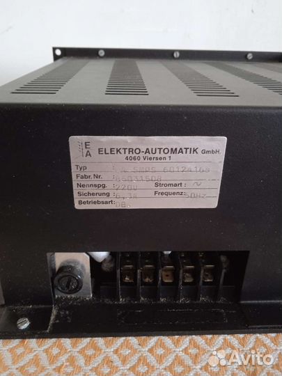 Промышленный блок питания 24v 16A