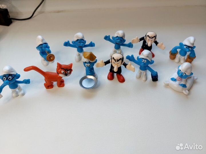 Смурфики Киндер игрушки