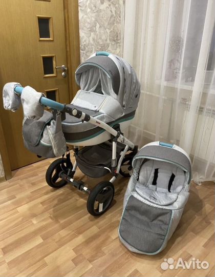 Коляска 2 в 1 bebe mobile (возможен торг)
