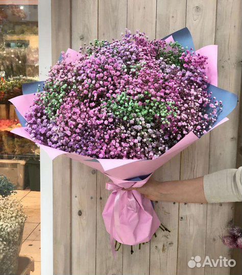 Гипсофила букет цветы