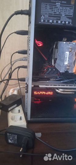 Видеокарта rx580 8gb sapphire nitro+