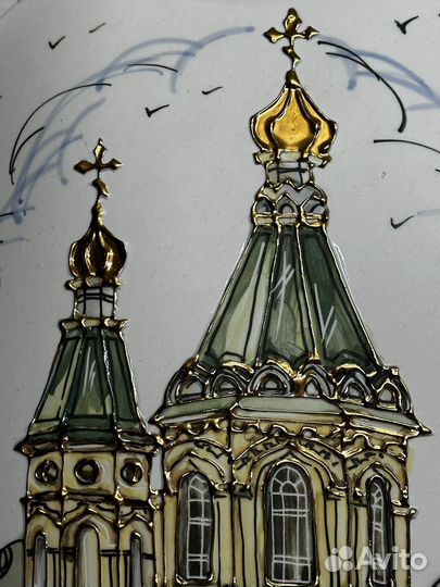 Ваза коллекционная фарфор