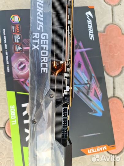 Видеокарта aorus GeForce RTX 3080Ti Master 12Gb