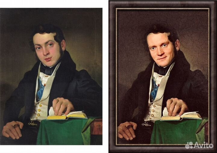 Живописный портрет с вашей фотографией