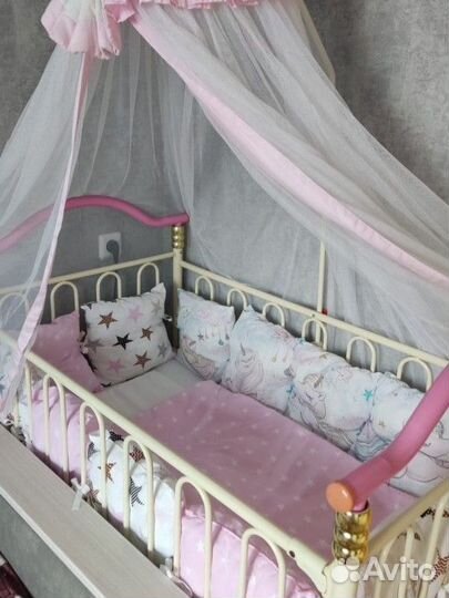 Бортики в кроватку