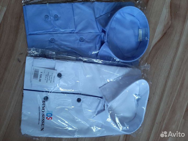 Рубашки подростковые