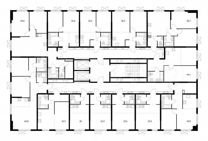 Квартира-студия, 20 м², 15/17 эт.