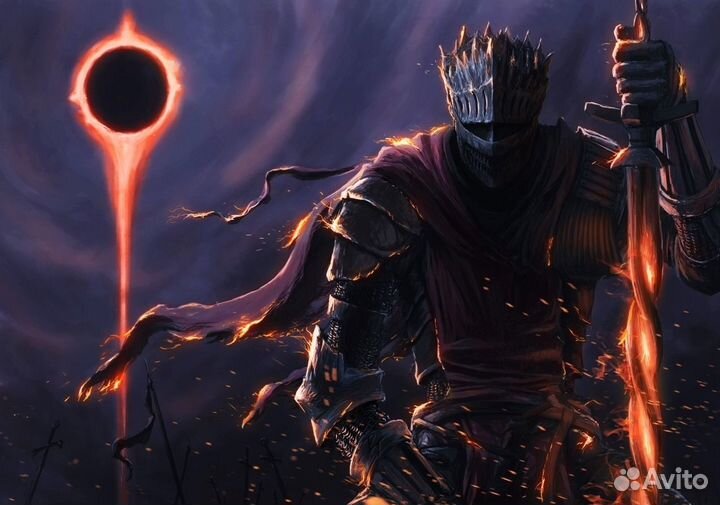 Dark souls trilogy ps4 Бу