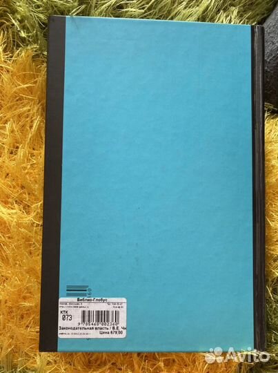 Законодательная власть Чиркин В. Е. Книга