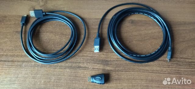 Кабель microUSB, microhdmi, переходник minihdmi