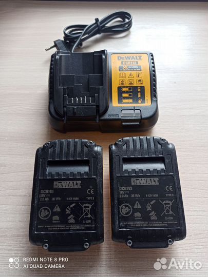 Аккумулятор DeWalt DCB183 18v