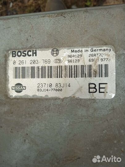 Блок управления ниссан примера р 10