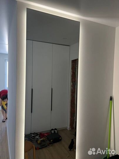 Изделия из стекла, зеркала. Монтаж