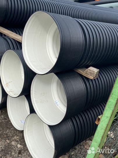 Труба в канаву на заезд