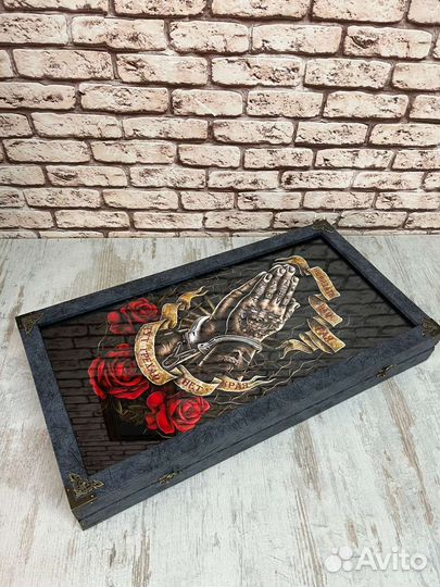 Нарды стеклянные