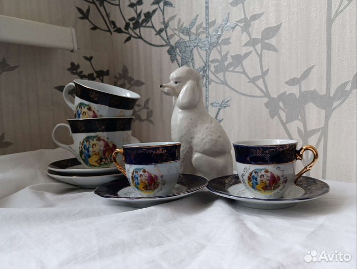 Чашка с блюдцем