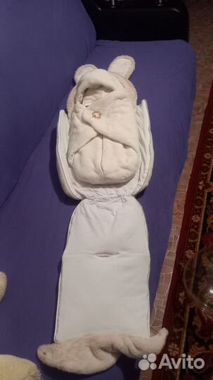 Зимний конверт на выписку