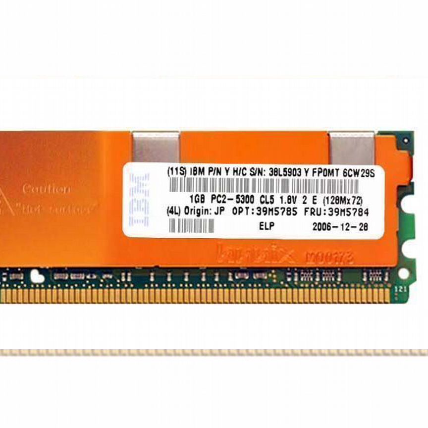 [39M5785] Оперативная Память Ibm 38l5903 Ddr2 1gb 39m5785
