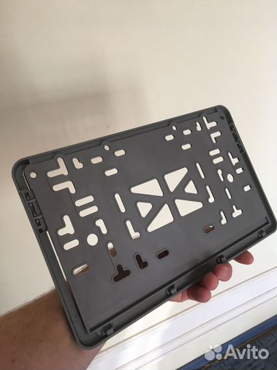 Рамка для номера квадратная