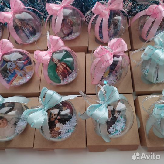 Новогодние шары ручной работы