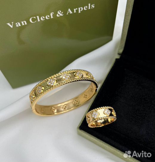 Van cleef кольцо