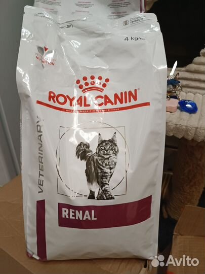 Корм сухой и влажный Renal