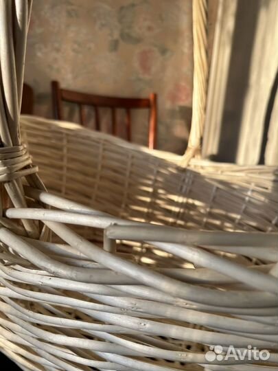 Корзина плетеная большая