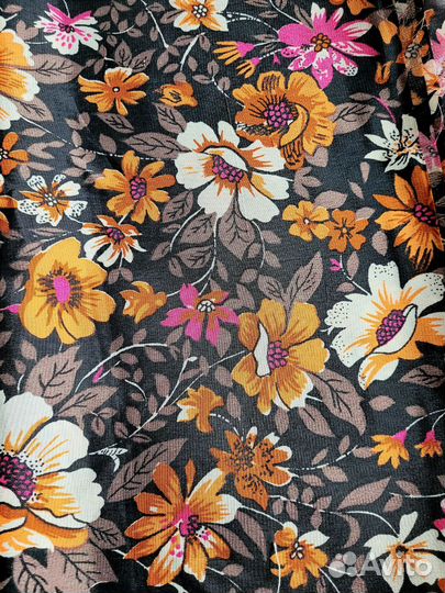 Ткань натуральный шелк СССР