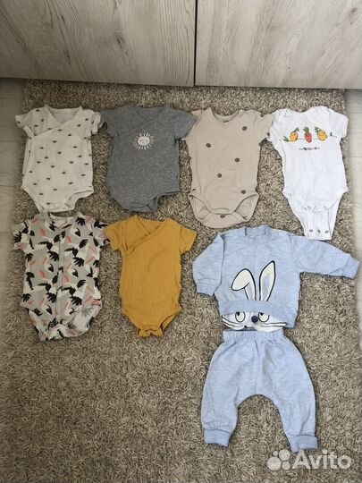 Детские вещи пакетом размер 68