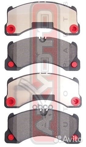 Колодки тормозные дисковые передние AKD-23102 A